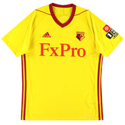 2017-18 Watford adidas Home Shirt M