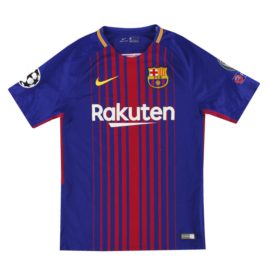 2017-18 Barcelona NIke Home Shirt S
