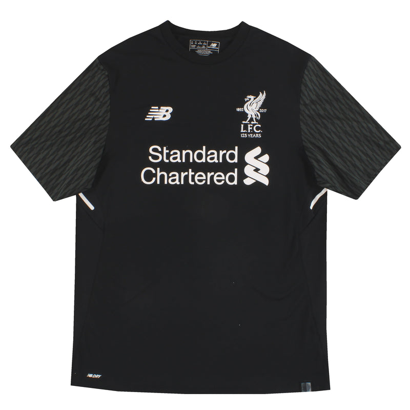 2017-18 Liverpool New Balance '125 Years' Goalkeeper Shirt M