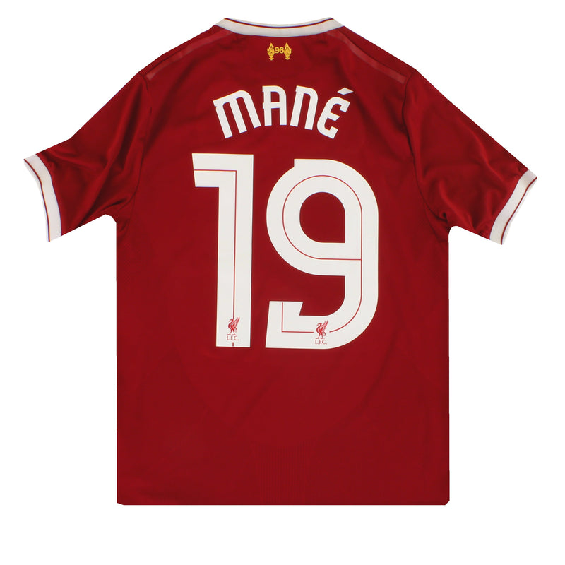 2017-18 Liverpool New Balance '125 Years' Home Shirt Mane #19 S