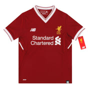 2017-18 Liverpool New Balance '125 Years' Home Shirt *w/tags* M.Boys