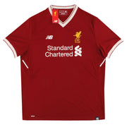 2017-18 Liverpool New Balance '125 Years' Home Shirt *w/tags* XL