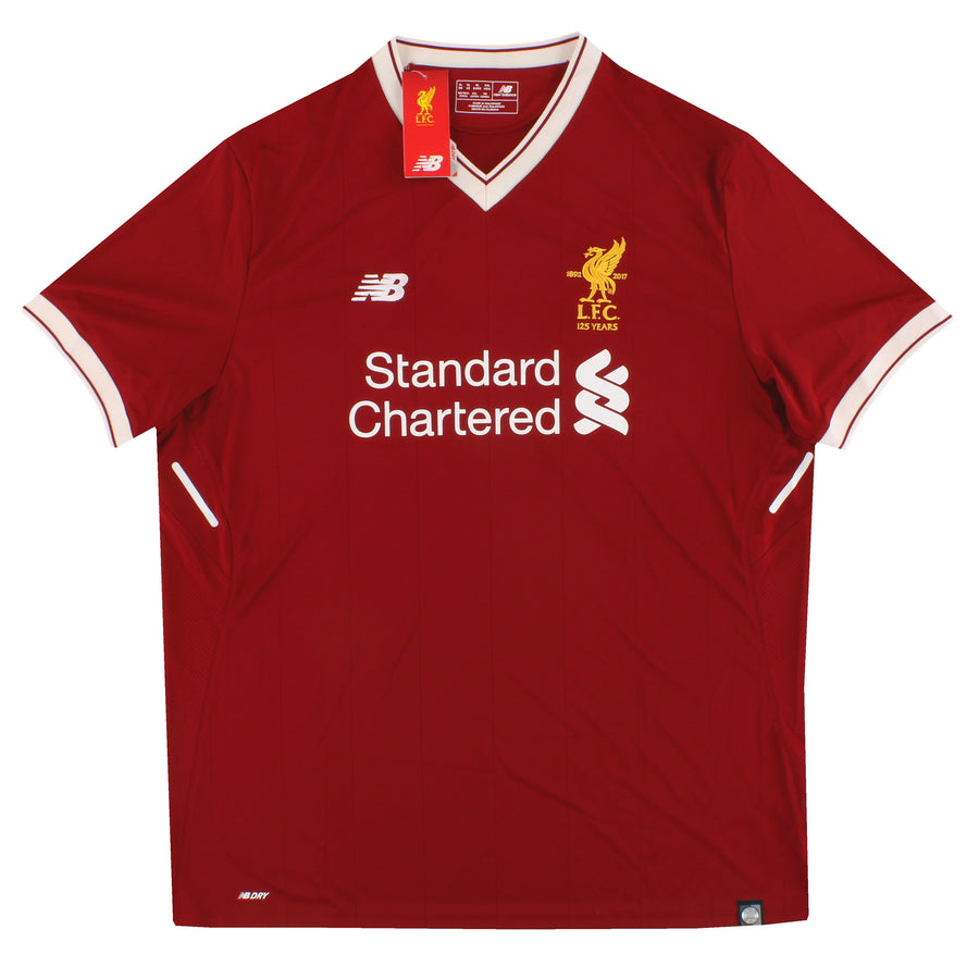 2017-18 Liverpool New Balance '125 Years' Home Shirt *w/tags* XL