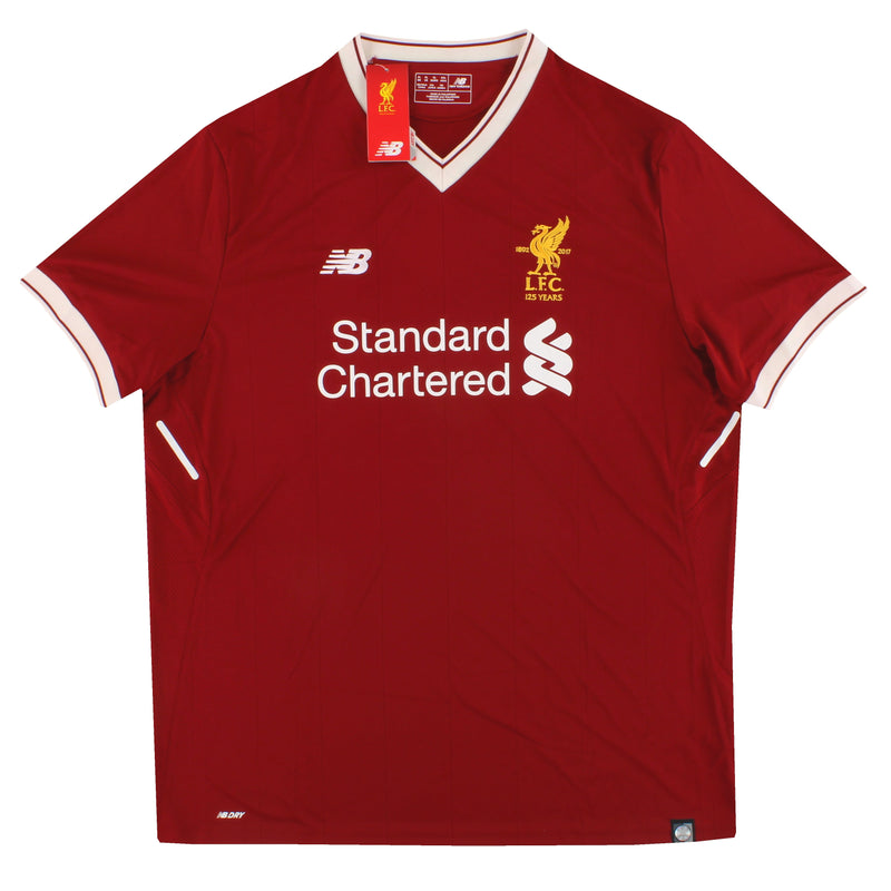 2017-18 Liverpool New Balance '125 Years' Home Shirt *w/tags* XXL