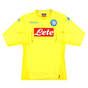 2017-18 Napoli Kappa Away Shirt L/S XXL
