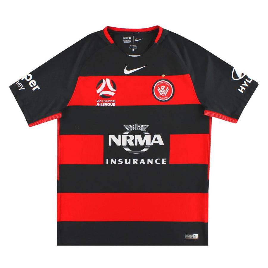 2017-18 Western Sydney Wanderers Nike Home Shirt M