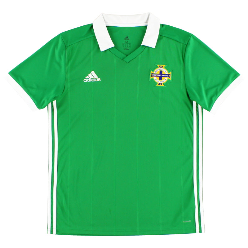 2017-19 Northern Ireland adidas Home Shirt *Mint* XS