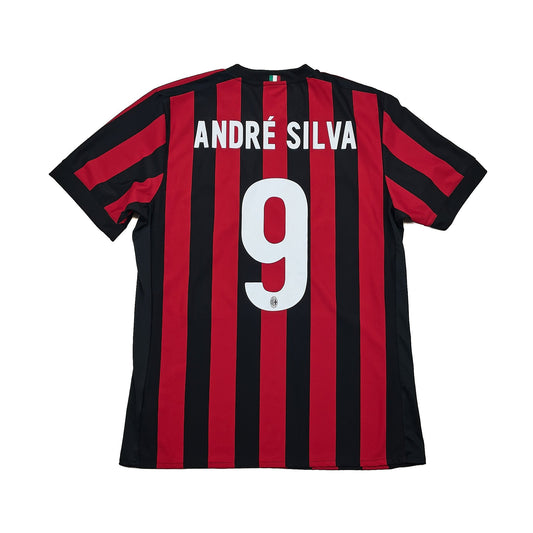 2017/18 AC Milan Andre Silva #9 Home Shirt (M) Adidas