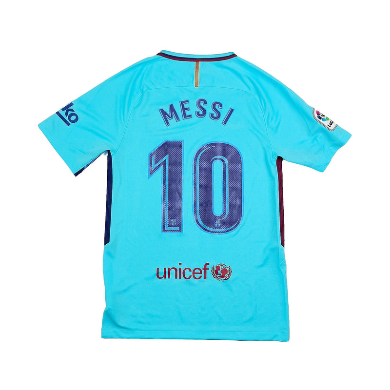 2017/18 Barcelona Messi #10 Away Shirt (S) Nike