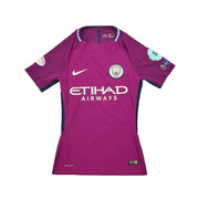 2017/18 Manchester City Scott #8 *Match Issue* Away Shirt (S.Womens) Nike