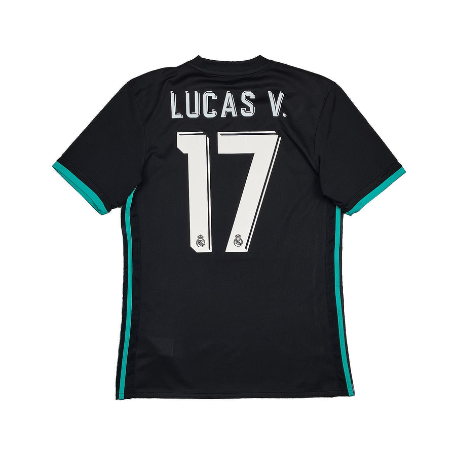 2017/18 Real Madrid Lucas V #17 Away Shirt (S) Adidas
