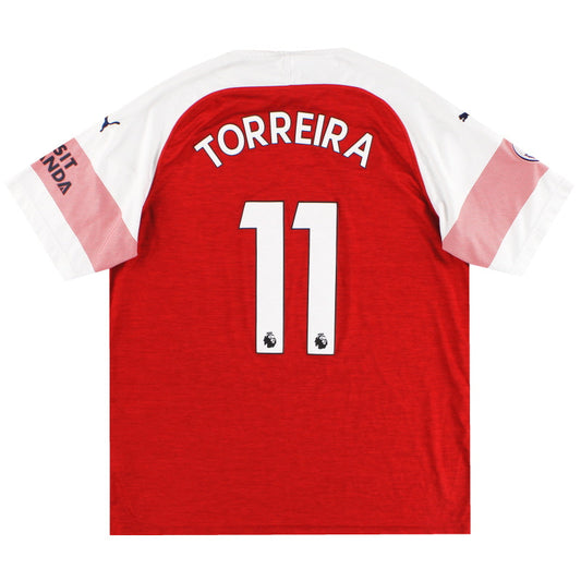 2018-19 Arsenal Puma Home Shirt Torreira #11 XL