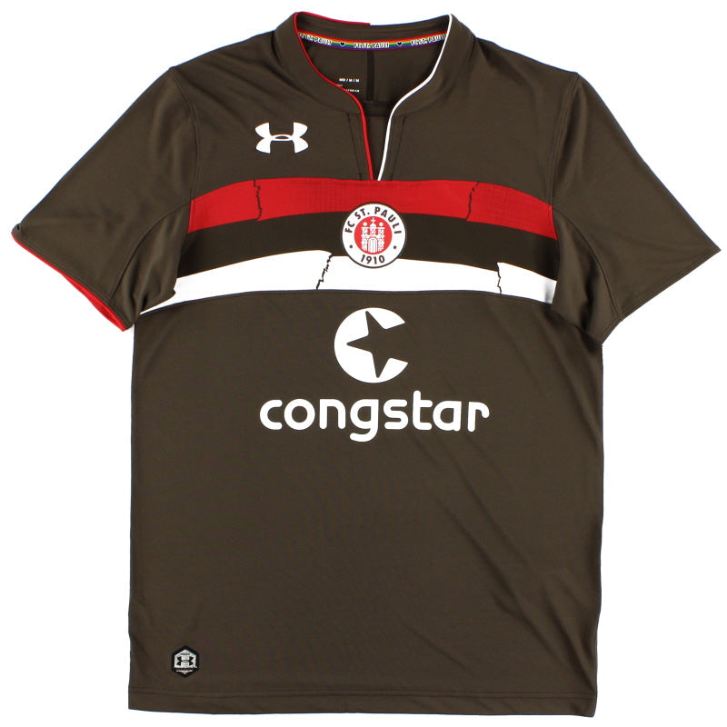2018-19 FC St. Pauli Under Armour Home Shirt *As New* S