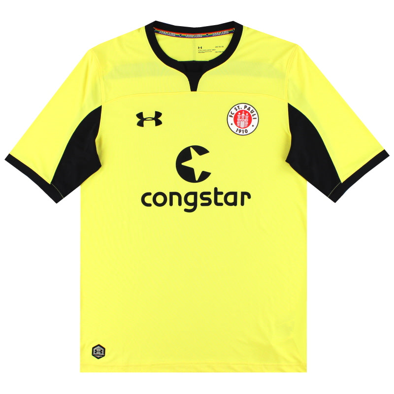 2018-19 FC St. Pauli Under Armour Goalkeeper Shirt *As New* L