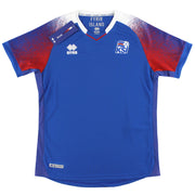 2018-19 Iceland Errea Home Shirt *w/tags* L