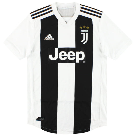2018-19 Juventus adidas Authentic Home Shirt XL