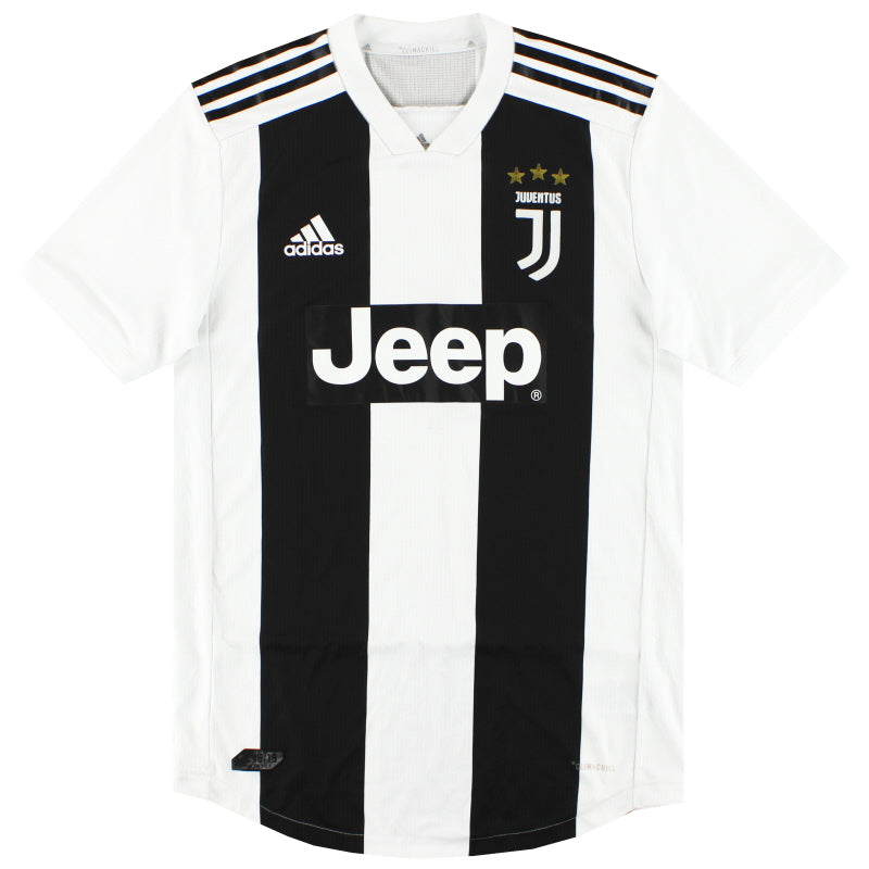 2018-19 Juventus adidas Authentic Home Shirt XL