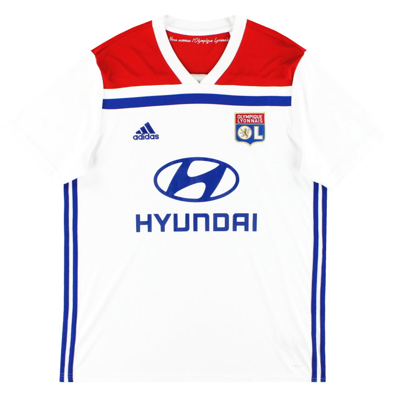 2018-19 Lyon adidas Home Shirt XL