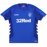 2018-19 Rangers Hummel Home Shirt XL
