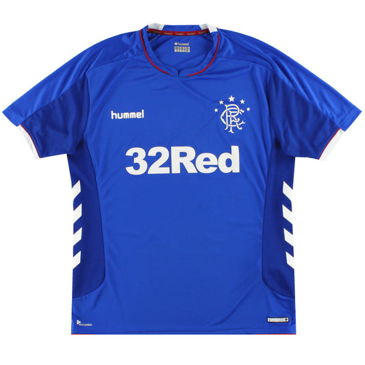 2018-19 Rangers Hummel Home Shirt XL