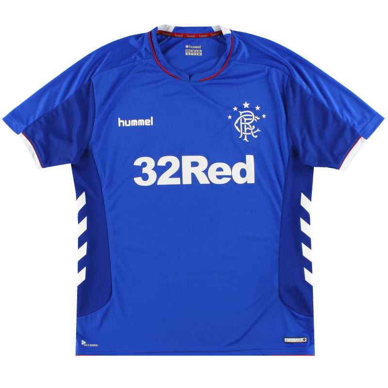 2018-19 Rangers Hummel Home Shirt XL