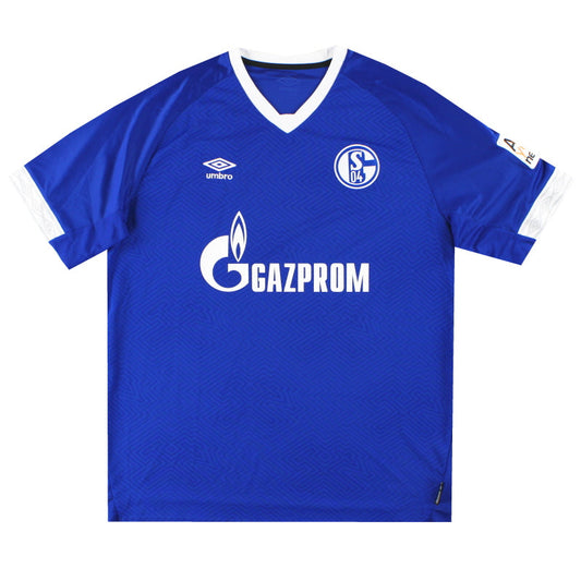 2018-19 Schalke Umbro Home Shirt *Mint* XXL