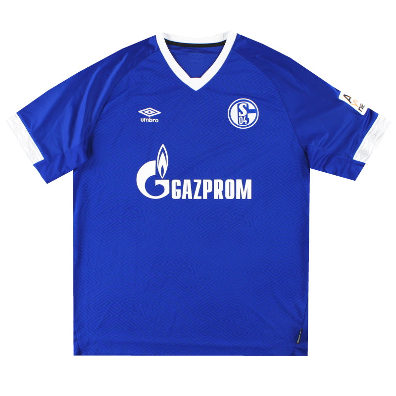 2018-19 Schalke Umbro Home Shirt *Mint* XXL