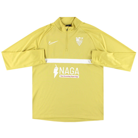 2021-22 Sevilla Nike 1/4 Zip Training Top L