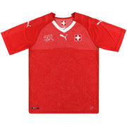 2018-19 Switzerland Puma Home Shirt *Mint* M