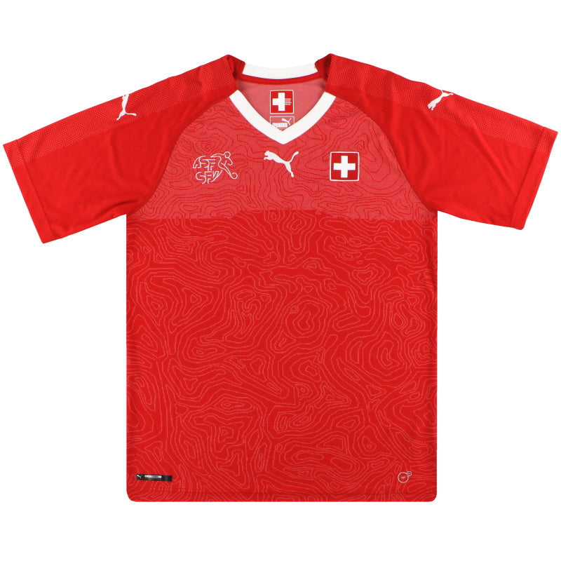 2018-19 Switzerland Puma Home Shirt *Mint* L