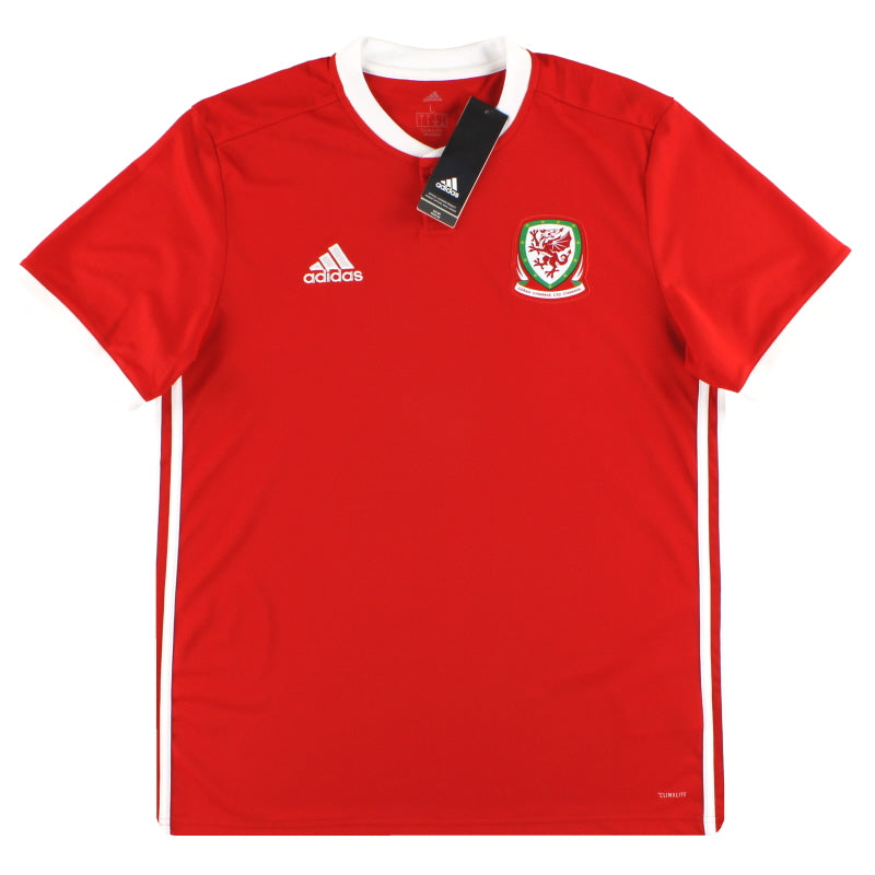 2018-19 Wales adidas Home Shirt *BNIB* S