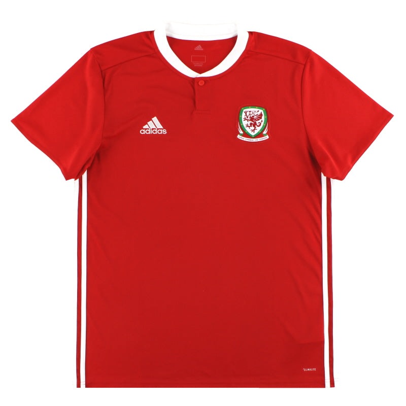 2018-19 Wales adidas Home Shirt XXL