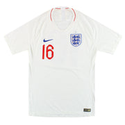 2018-19 England Nike Player Issue Home Shirt #16 L