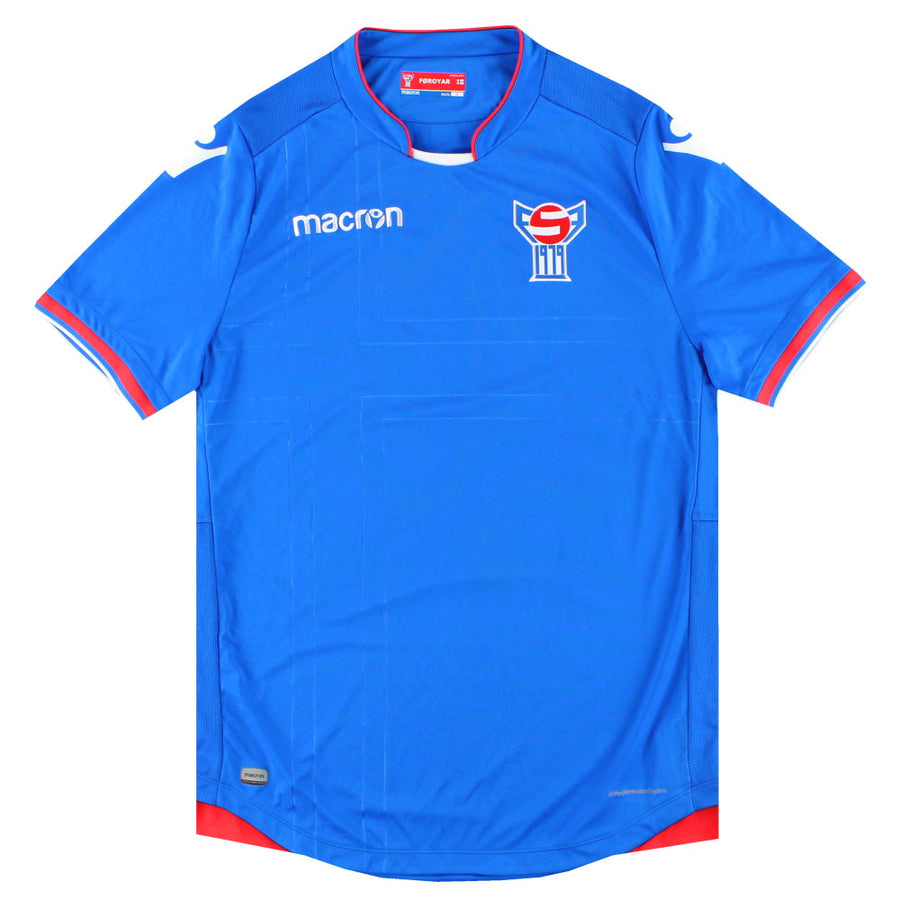 2018-19 Faroe Islands Macron Away Shirt *Mint* XL