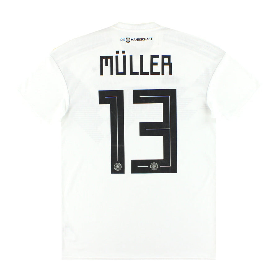 2018-19 Germany adidas Home Shirt Muller #13 S