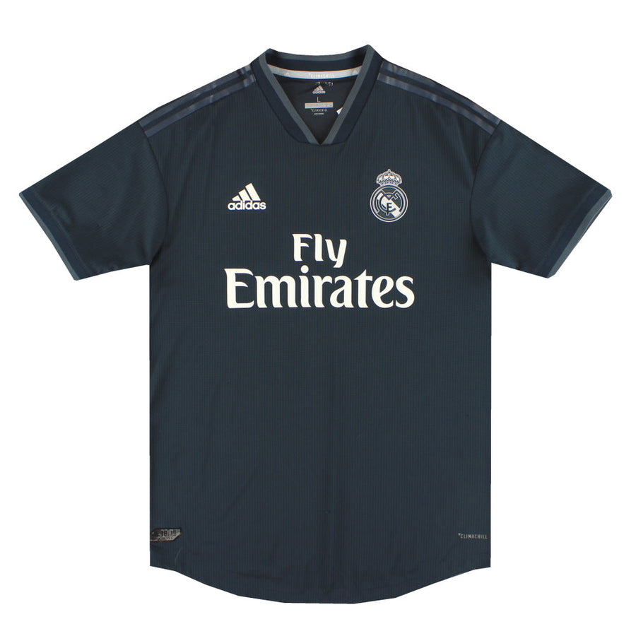2018-19 Real Madrid Authentic adidas Away Shirt L