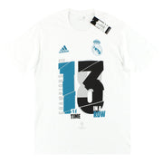 2018 Real Madrid adidas 13th Winners Tee *BNIB* L
