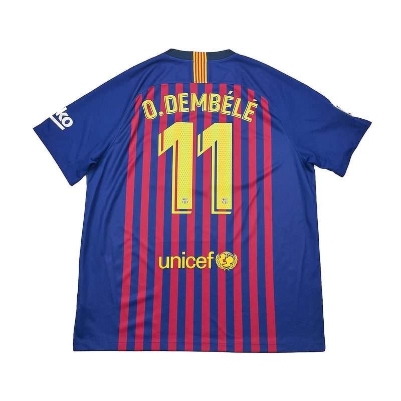2018/19 Barcelona O.Dembele #11 Home Shirt (XL) Nike