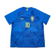 2018/19 Brazil Neymar Jr #10 Away Shirt (XXL) Nike