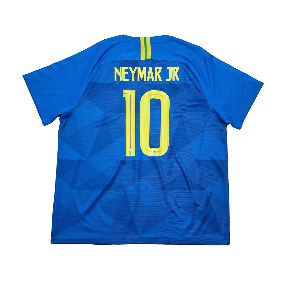 2018/19 Brazil Neymar Jr #10 Away Shirt (XXL) Nike