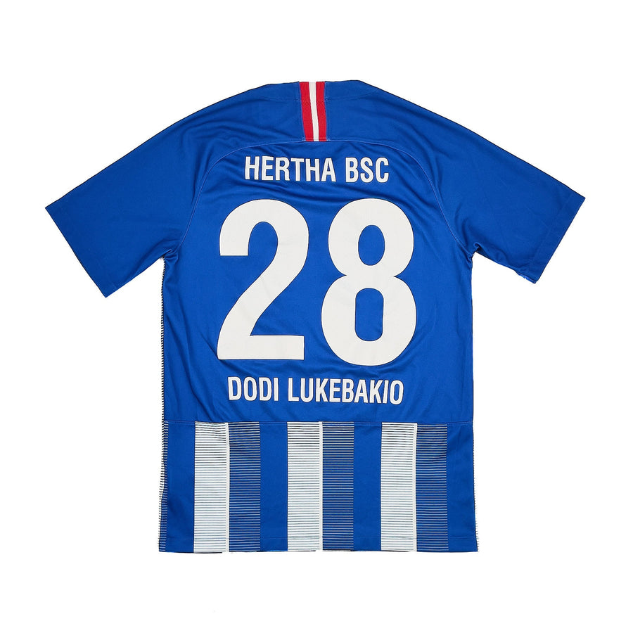 2018/19 Hertha Berlin Dodi Lukebakio #28 Home Shirt (S) Nike
