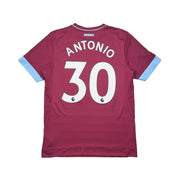 2018/19 West Ham Antonio #30 Home Shirt (M) Umbro