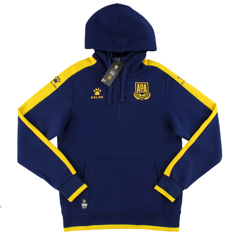 2019-20 AD Alcorcon Kelme Hooded 1/2 Zip Jacket *w/tags* S
