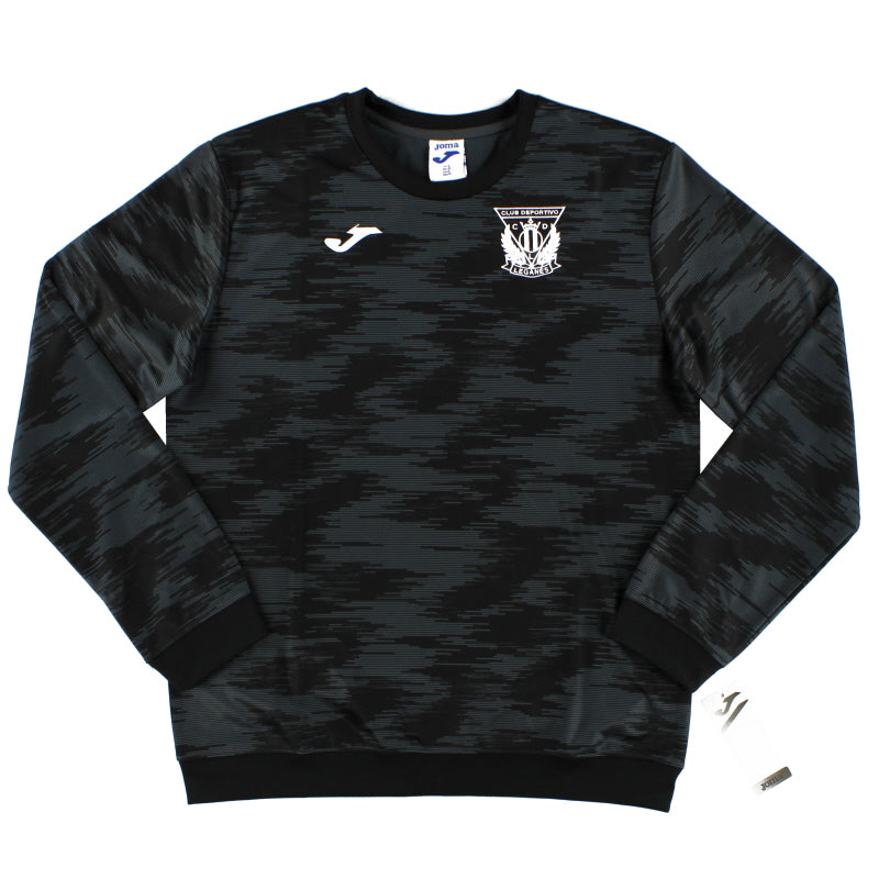 2019-20 C.D. Leganes Joma Black Pre-Match Top *BNIB* M