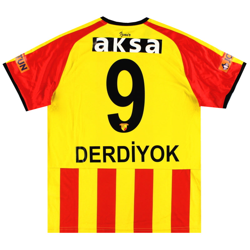 2019-20 Goztepe Puma Player Issue Home Shirt Derdiyok #9 *As New* L
