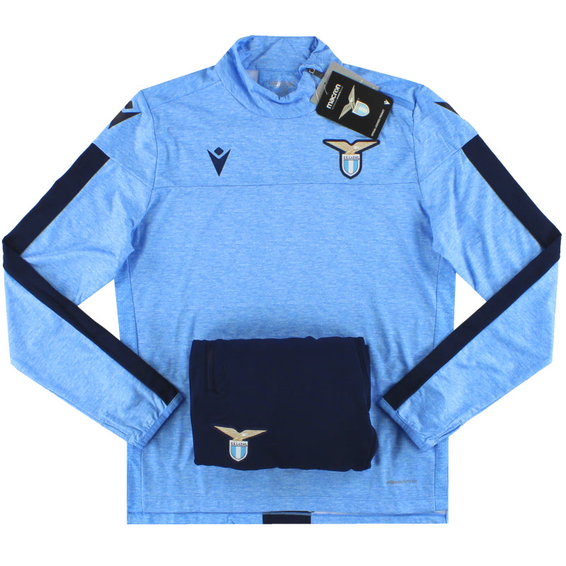2019-20 Lazio Macron 1/4 Zip Tracksuit *BNIB* XS.Boys