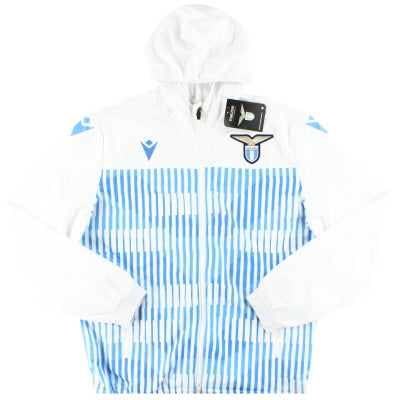 2019-20 Lazio Macron Full Zip Hooded Jacket *BNIB* L