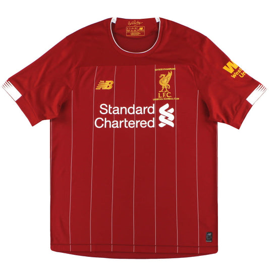 2019-20 Liverpool New Balance 'Champions' Home Shirt L