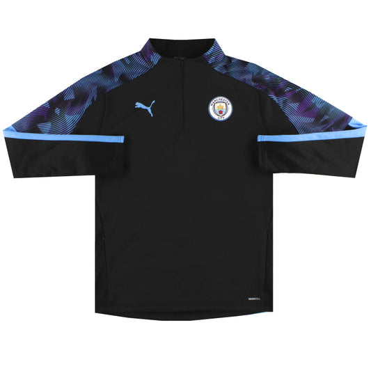 2019-20 Manchester City Puma 1/4 Zip Drill Top L