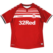 2019-20 Middlesbrough Hummel Home Shirt *Mint* M